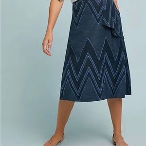 Brand new Eva Franco for Anthropologie MIDI Skirt, size 0